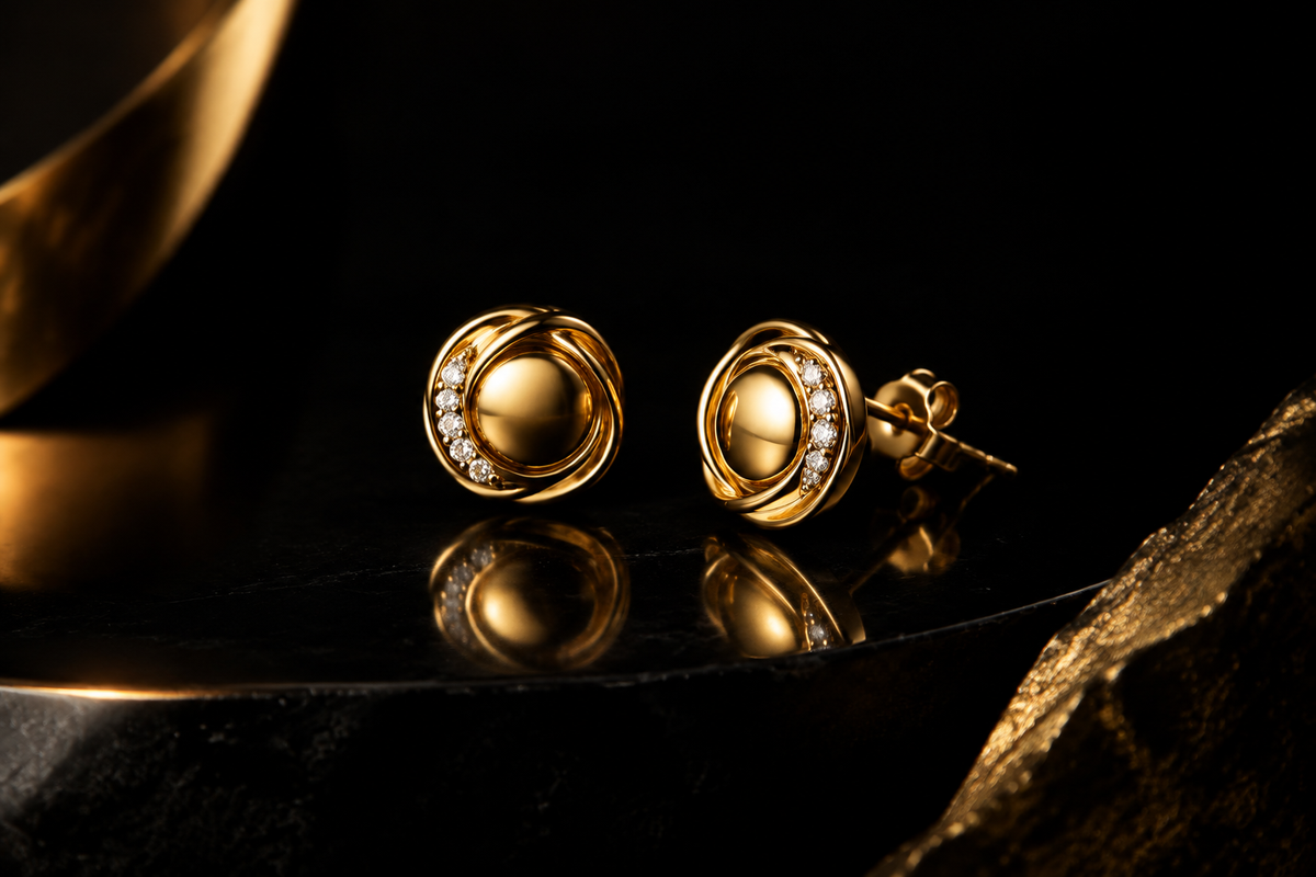 Stud Earrings Hero